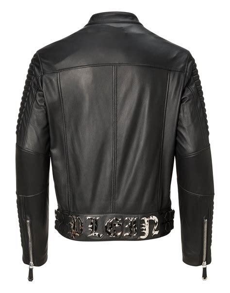 philipp plein leather jacket price